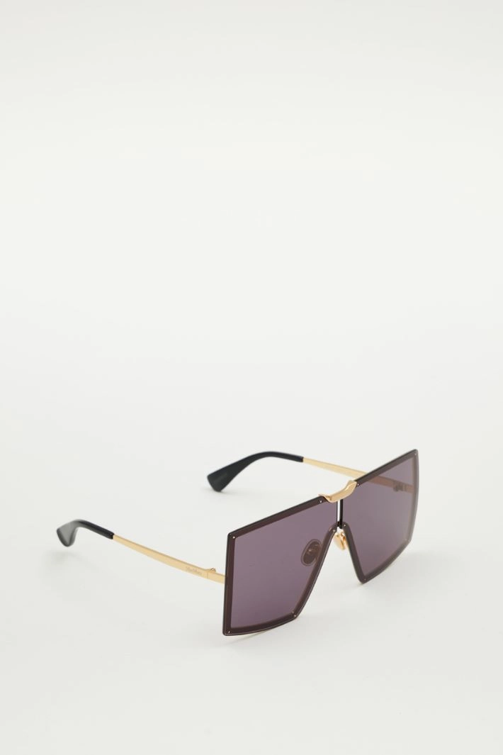 Oversized square sunglasses - PURPLE