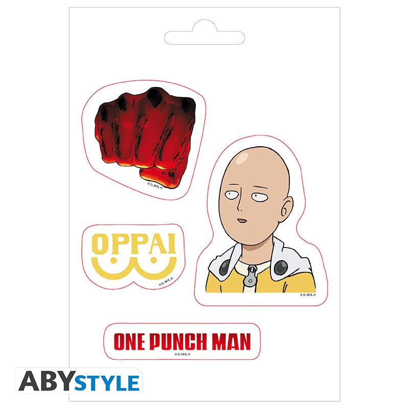 ONE PUNCH MAN Mini Stickers Saitama and Icons (16x11cm)