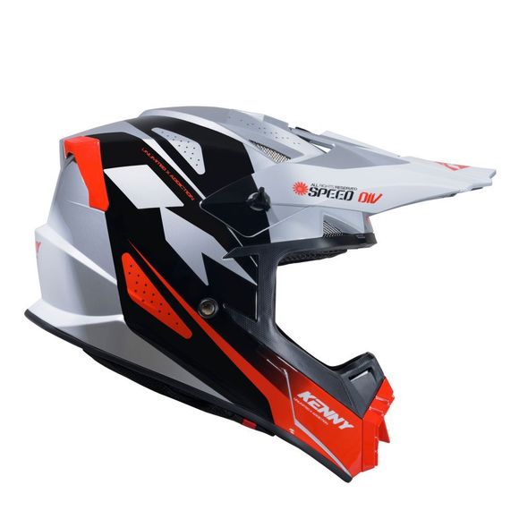 Kenny Track Graphic 2025 cross helmet - Black / RedRef: KE2746