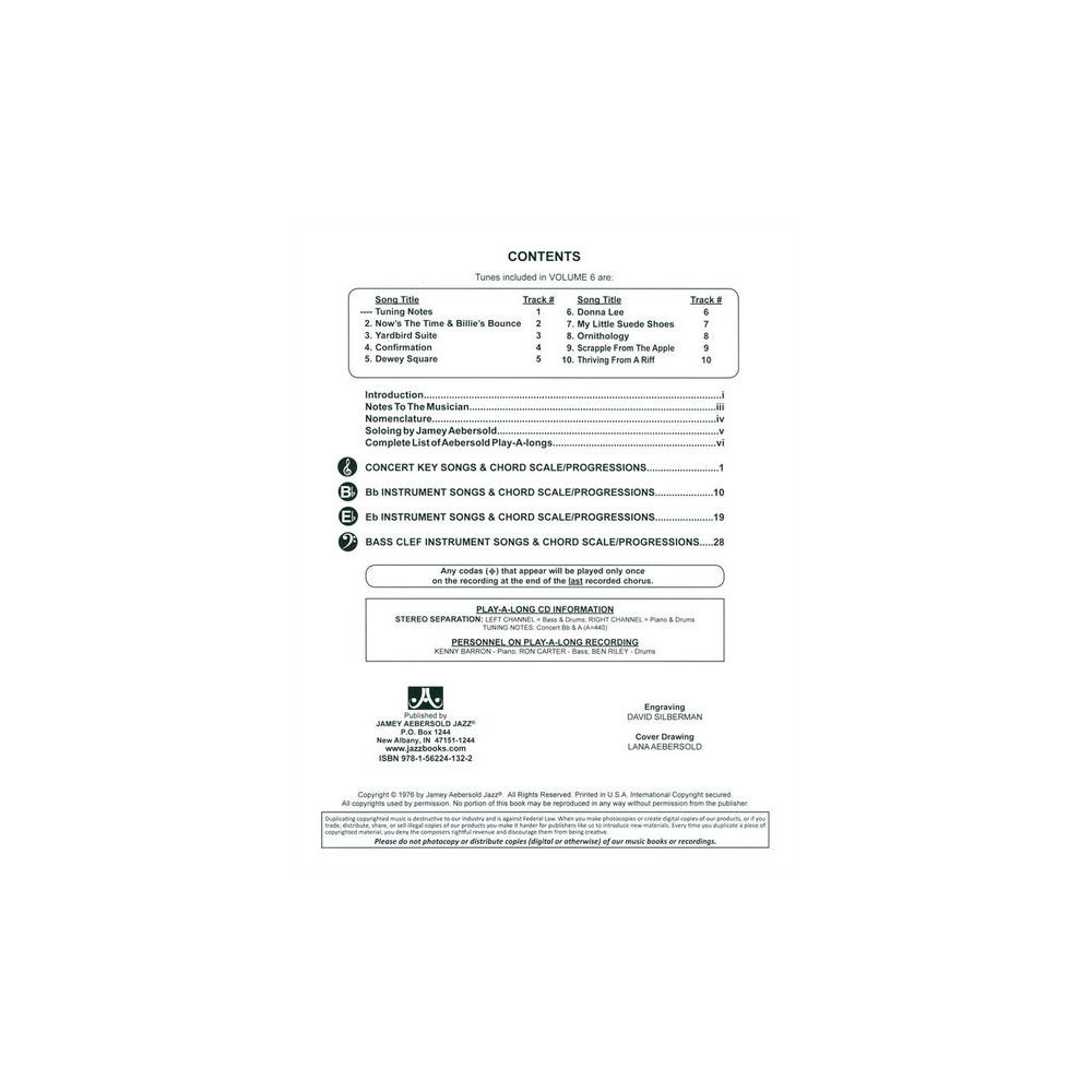 Jamey Aebersold Charlie Parker – Thomann Ireland