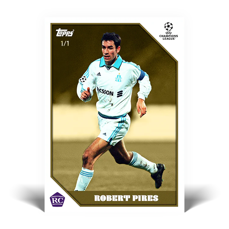 The Lost Rookie Card - Robert Pires - Card #16