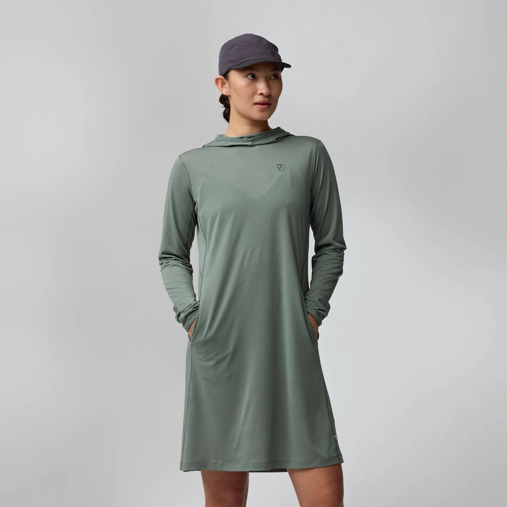 Abisko Sun-hoodie Dress W