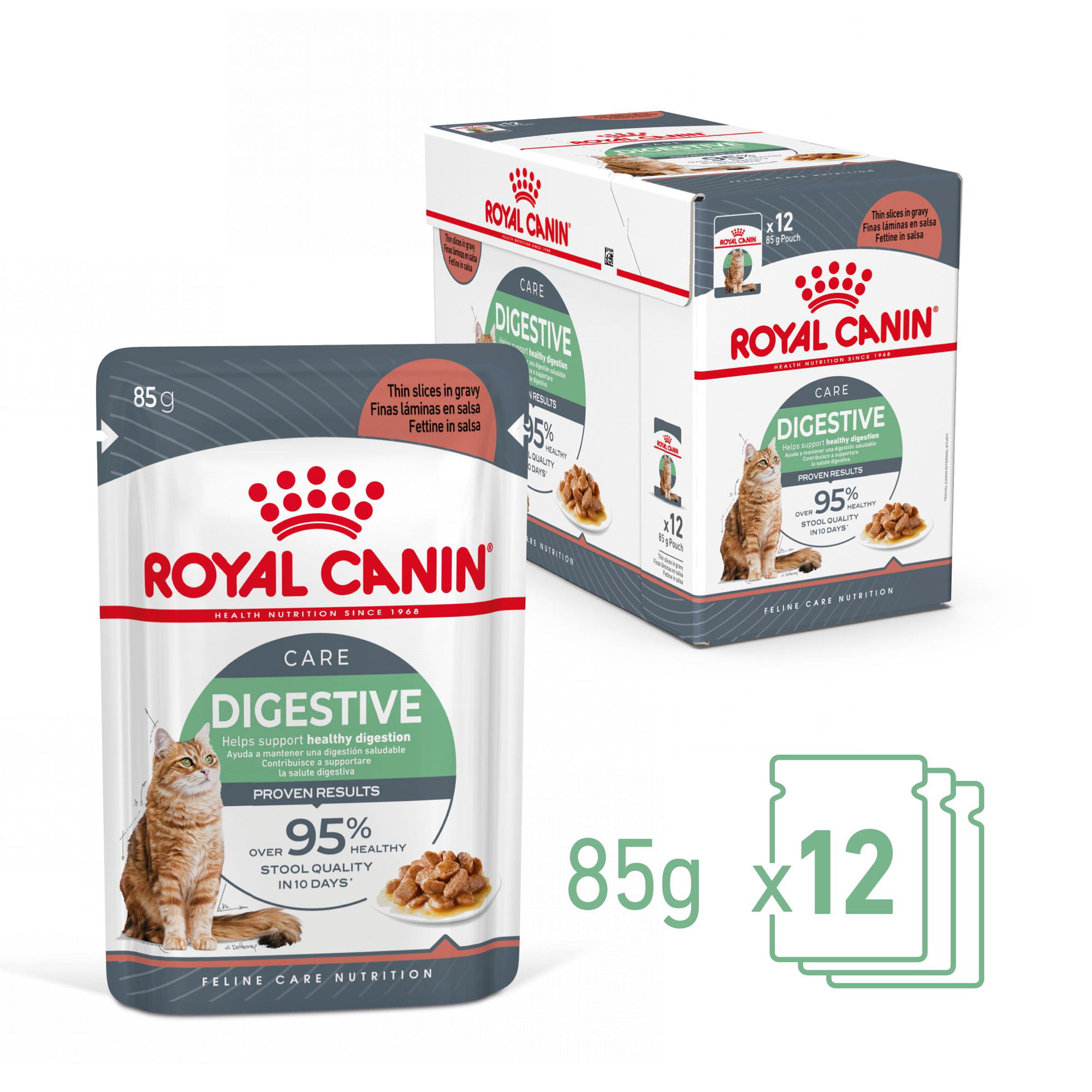 Royal Canin Digestive Care in Gravy - 12x85g