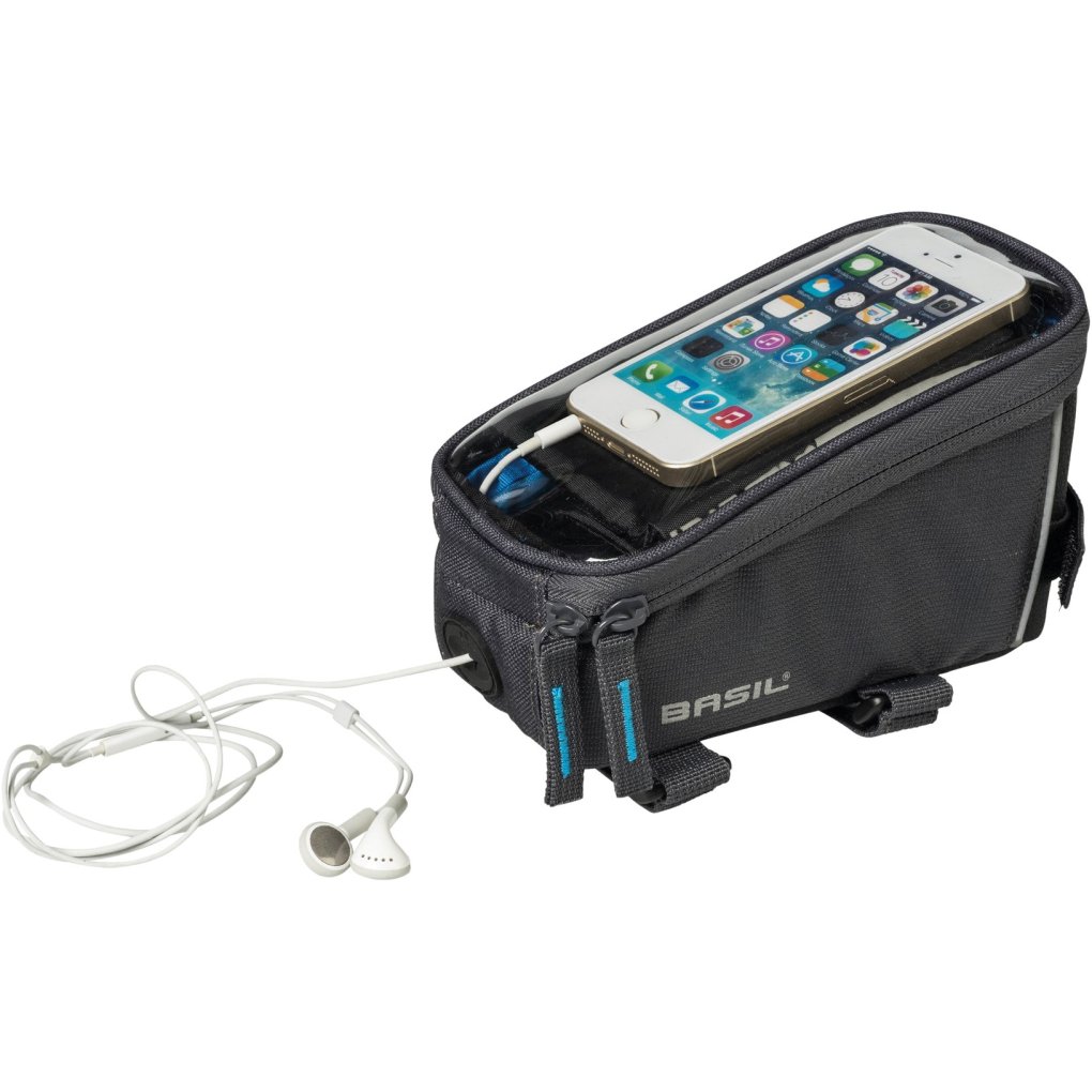 Basil Sport Design Frame Bag 1L - graphite
