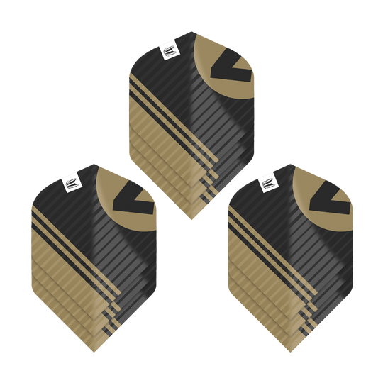 Target Pro Ultra Chicane Black No2 Standard Flights - 3 Sets