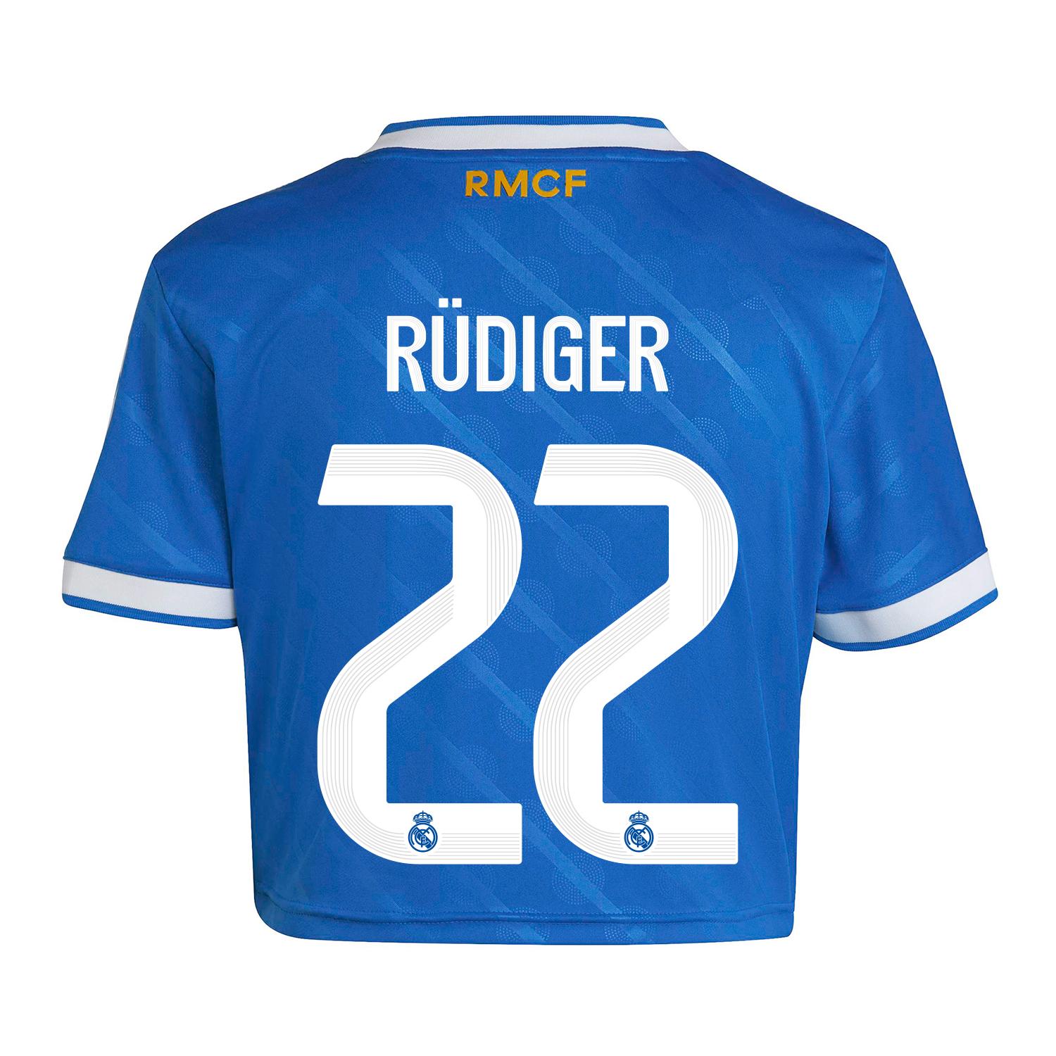 Womens Third Crop Shirt 25/26 Blue