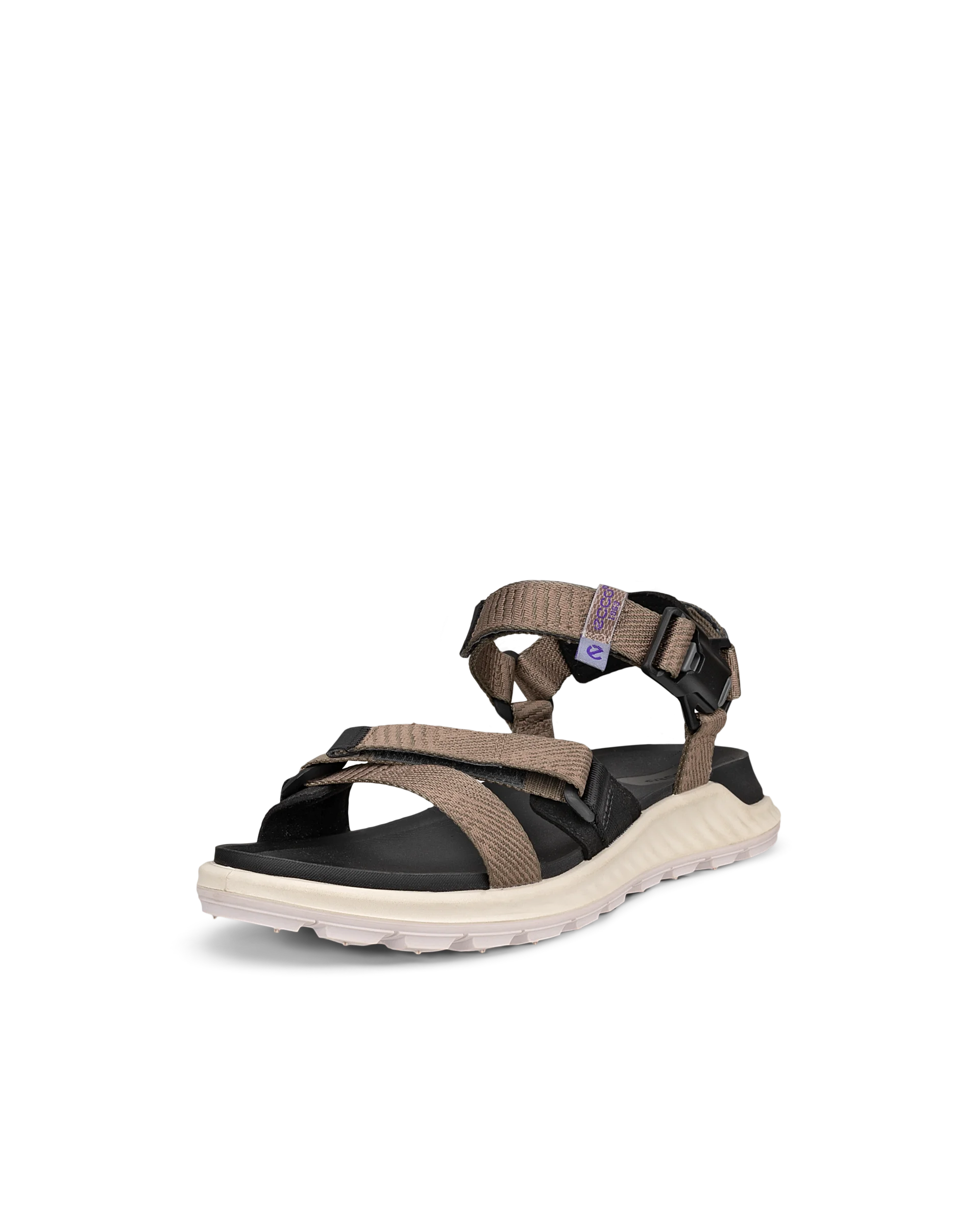 ECCO EXOWRAP W Damen Textilsandale Beige