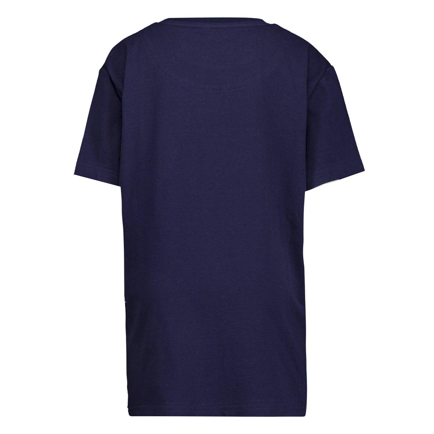 Kids Kids on Tour Real Madrid Horizontal Stripe T-Shirt Jacquard