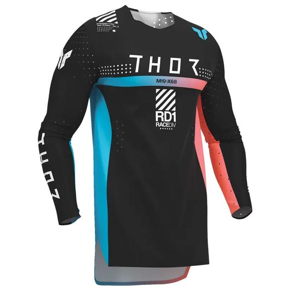 Thor Sport Synth 2025 - Black cross jerseyRef: To3197