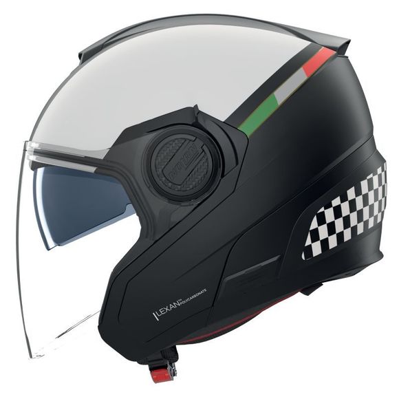 Nolan N40-5 BELLAVISTA Jet Helmet - Black / WhiteRef: NL1743