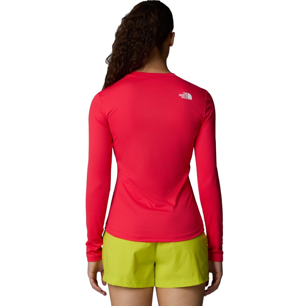 The North Face Shadow Long-Sleeve T-Shirt Women - Hibiscus