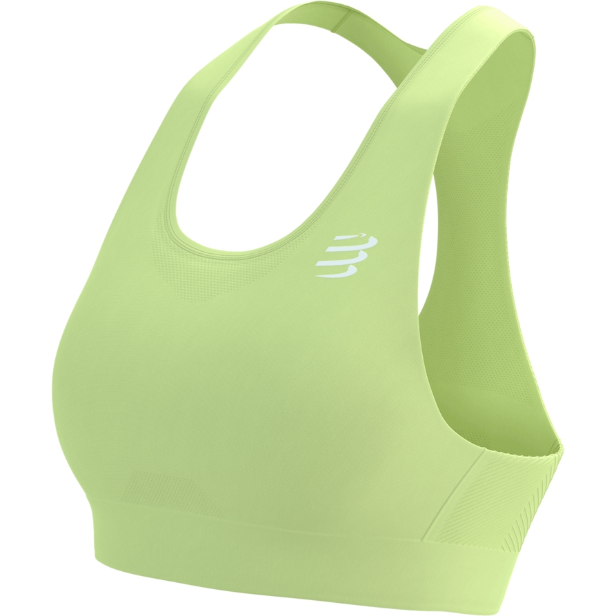 Compressport FeelFree Seamless Bra Top Women - shadow lime