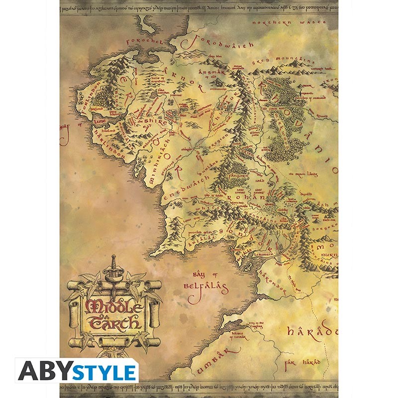 LORD OF THE RINGS Postcards Set 1