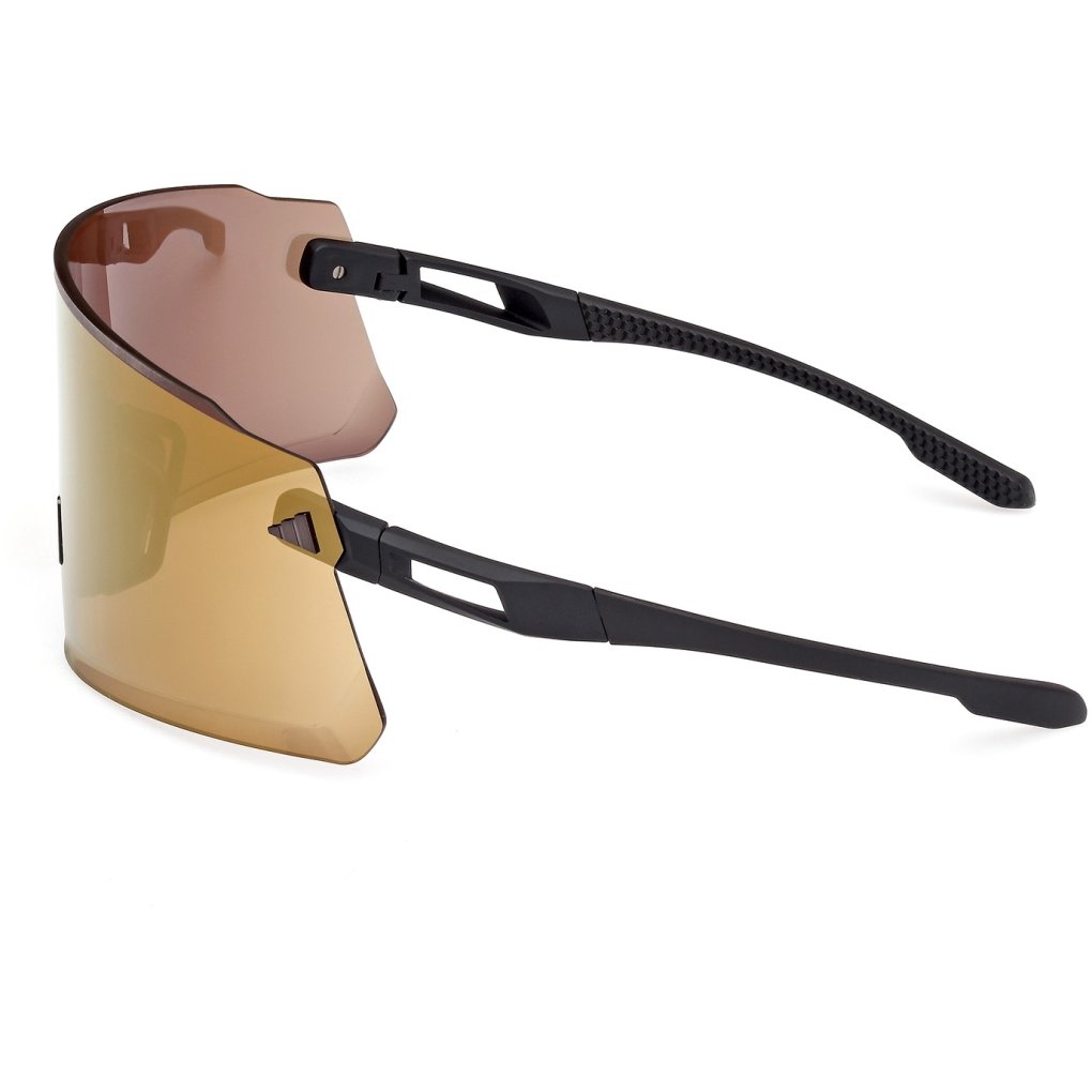 adidas Dunamis Pro SP0100 Glasses - Matte Black / Contrast Mirror Brown