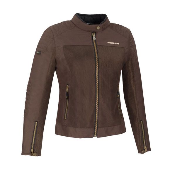 Blouson Moto Segura LADY OSKAR - MarronRef : SG1257-C158