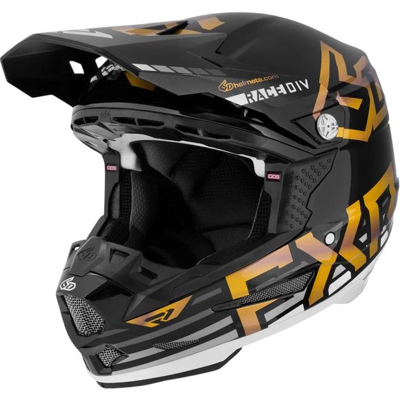 Casque cross FXR 6D ATR-2 23 2026 - Noir / BlancRef : FXR0905