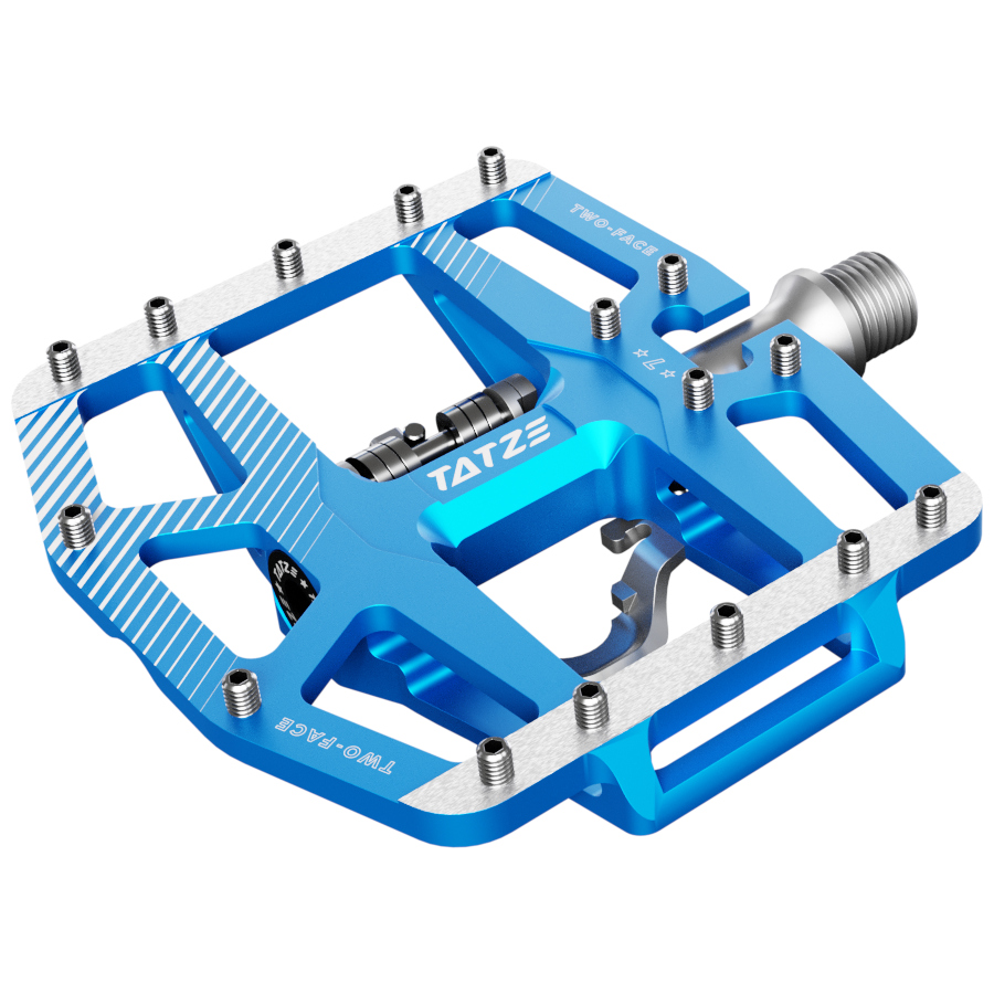 Tatze TWO-FACE² Combi Pedals - blue