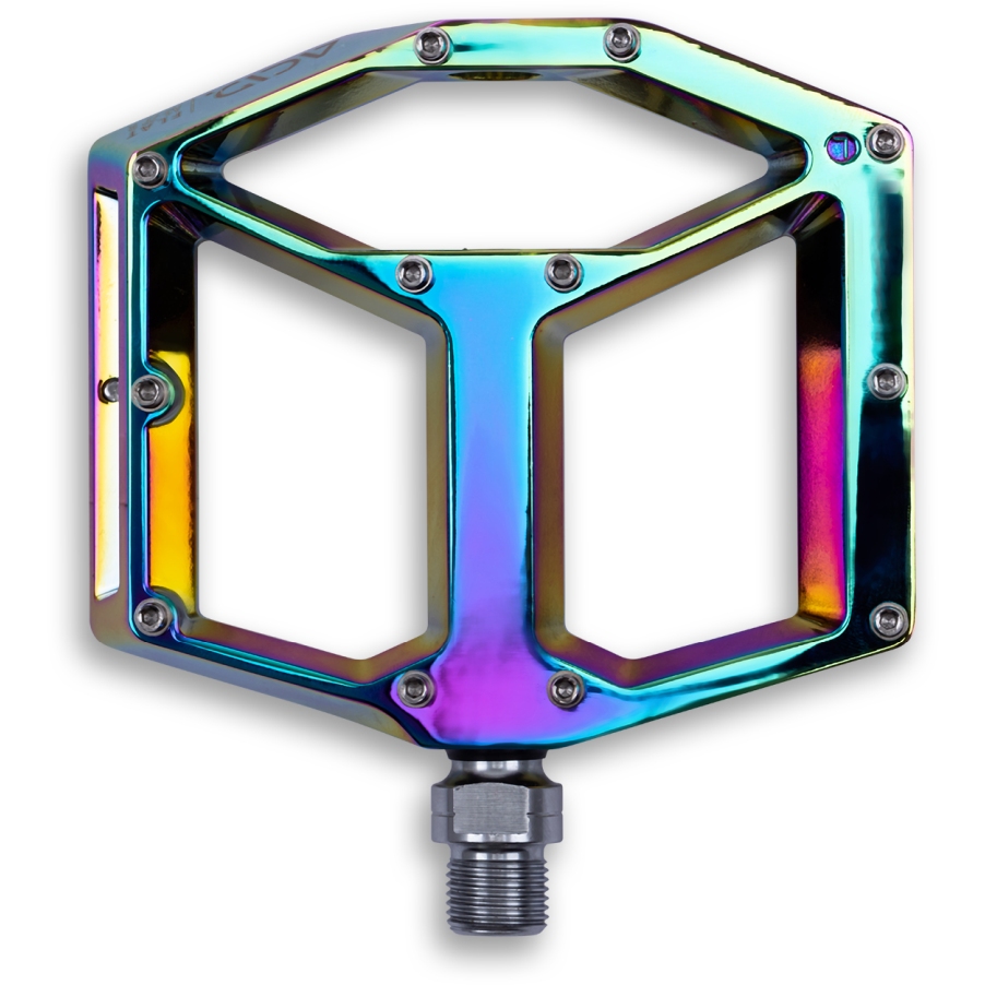 ACID A3-ZP R MTB Flat Pedals - oil slick