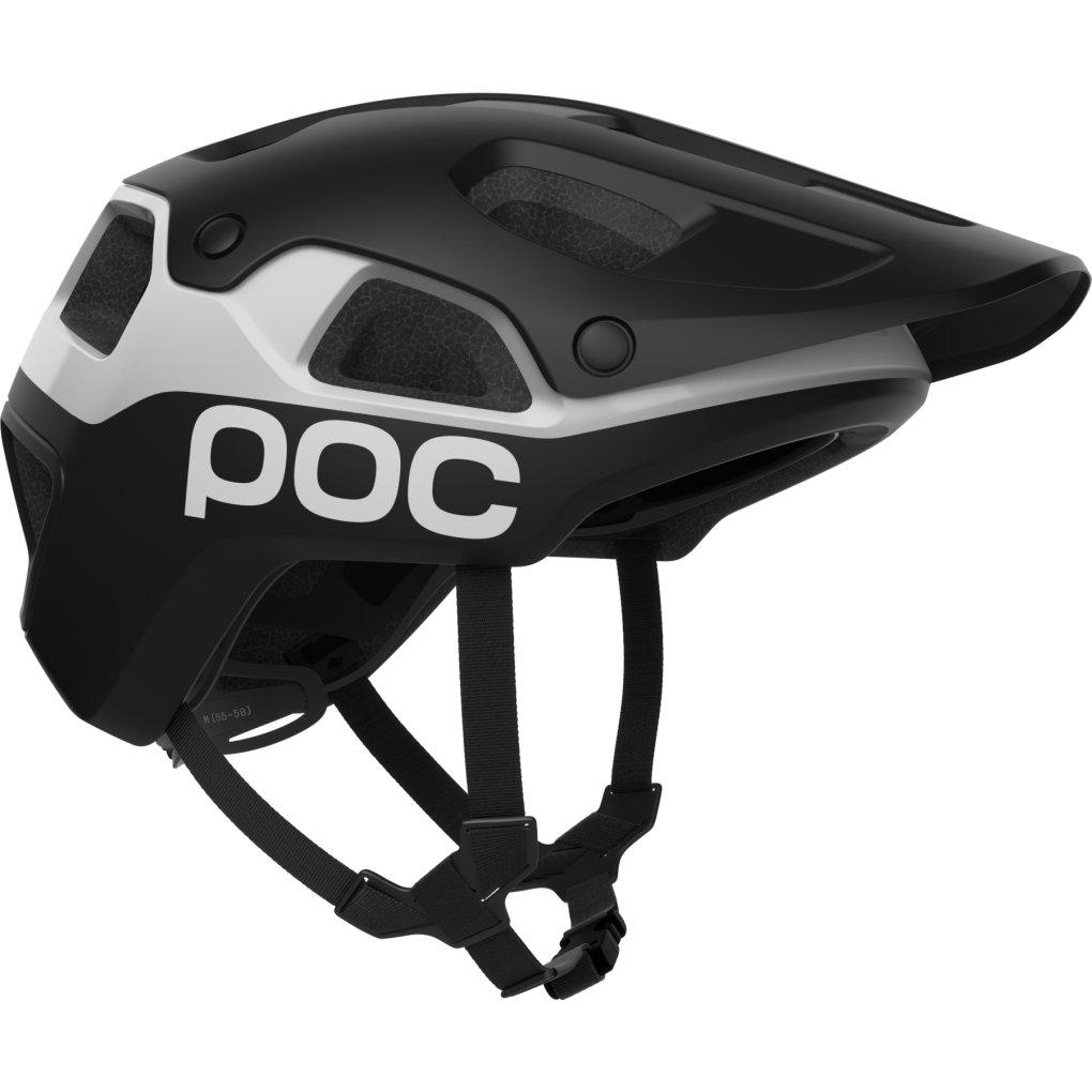 POC Cularis Pure MIPS Helmet - 8420 Uranium Black Matt/Hydrogen White