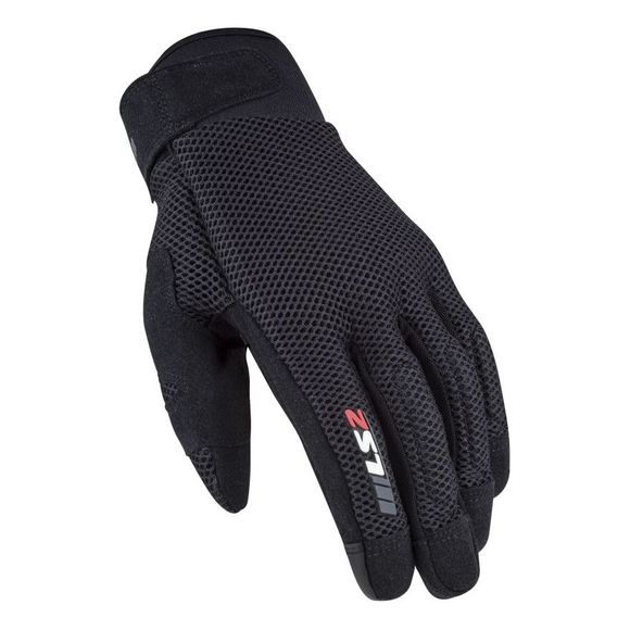 Ls2 Cool Gloves - BlackRef: LS1402