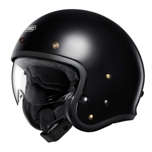 Casque jet Shoei J.O2 - PLAIN - NoirRef : SI0636