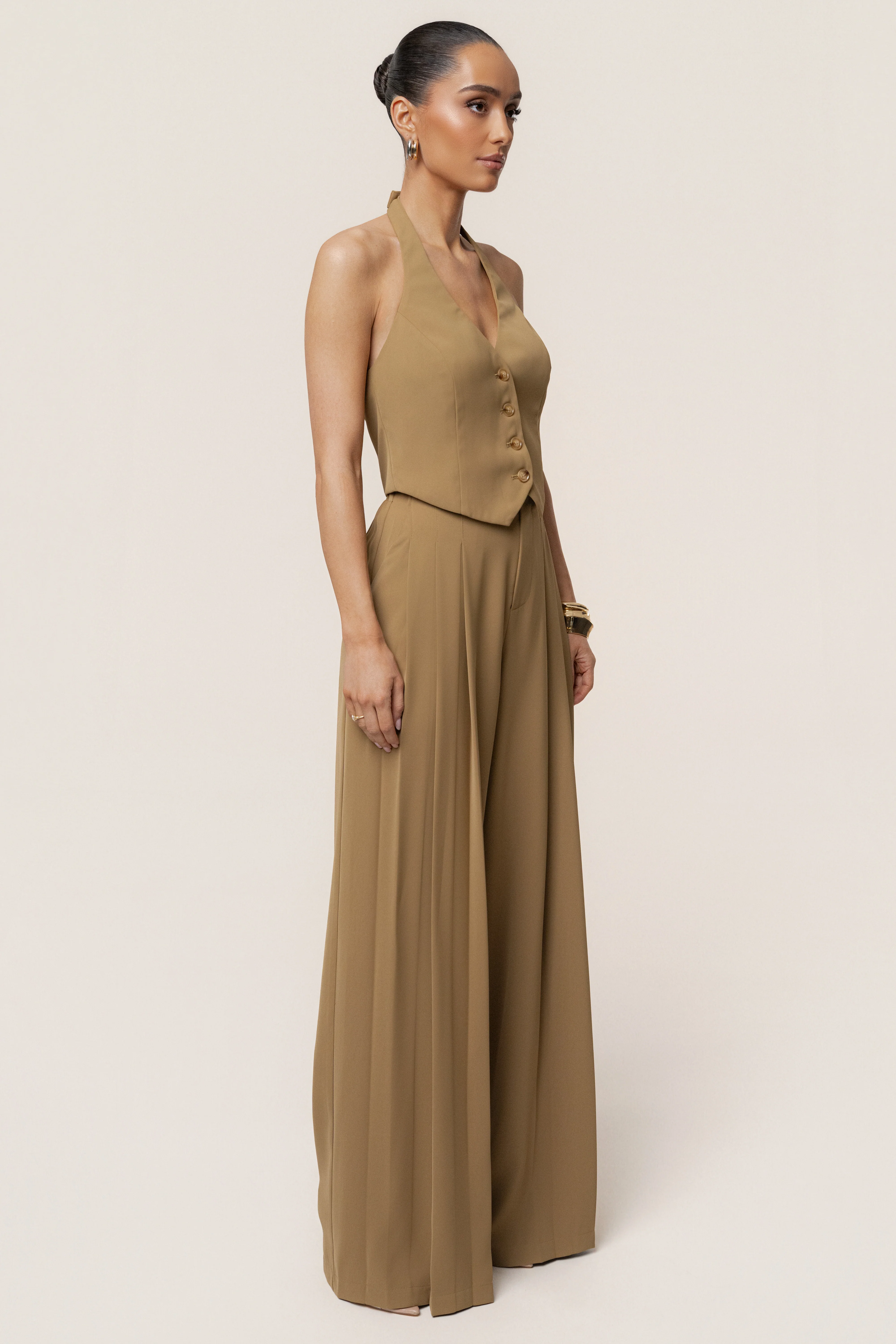 Olive Signature Elegance Vest