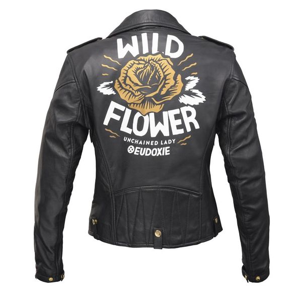 Eudoxie Eve Suzy - Black Motorcycle JacketRef: EUD0052
