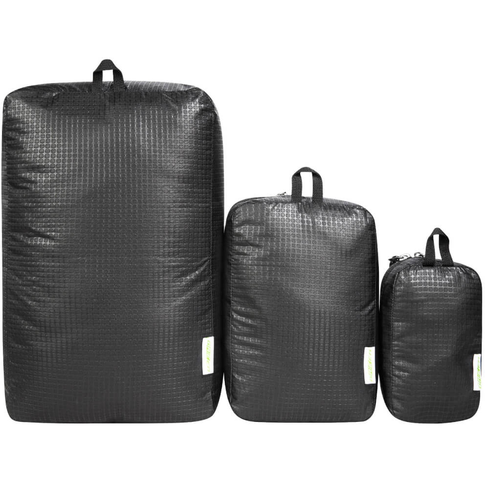 Tatonka Stuff Sack Zip Set III Storage Bags - black