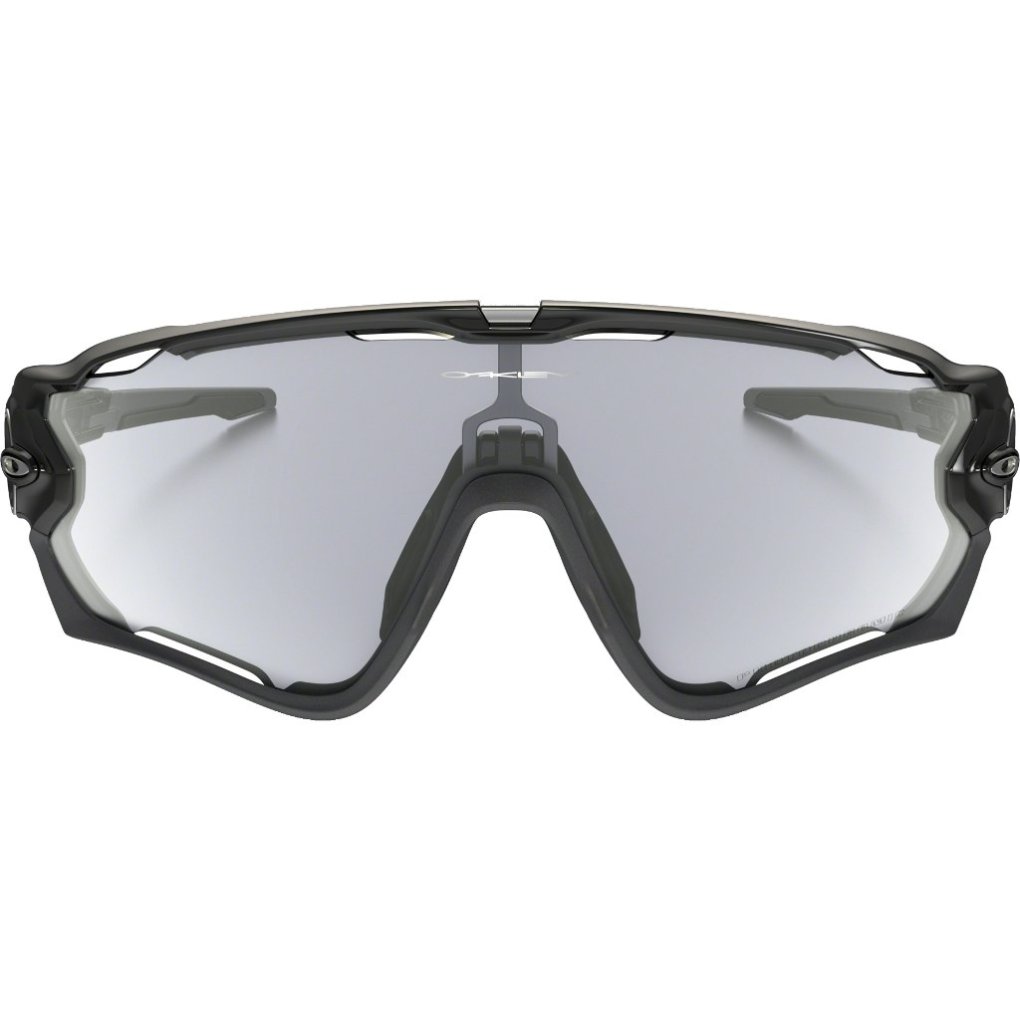 Oakley Jawbreaker Glasses - Photocromic Polished Black/Clear Black Iridium Photocromic Activated - OO9290-14