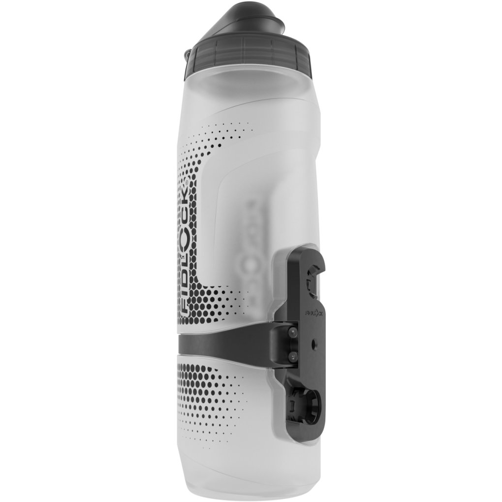 Fidlock TWIST Set Bottle 800ml + Bike Base Mount - transparent white