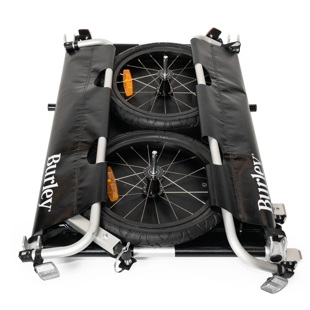 Burley Flatbed Cargo Trailer - black