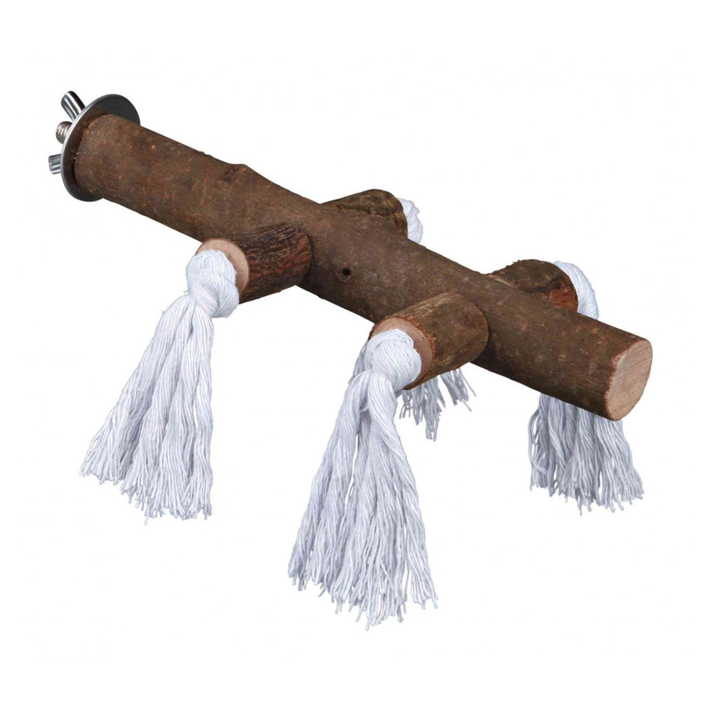 Trixie Natural Living Perch with Rope - 25cm x 25mm