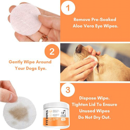 Dogslife - Eye Wipes - 100 pieces