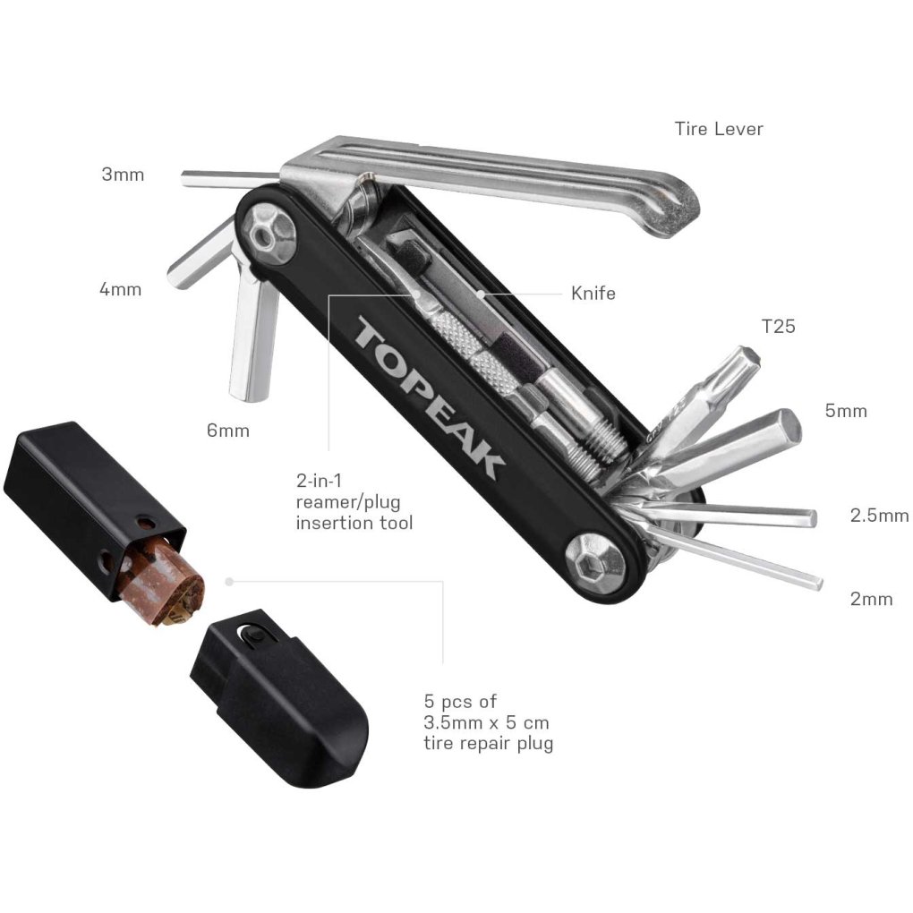 Topeak Ninja Master+ ToolBox T11 - Mini Tool