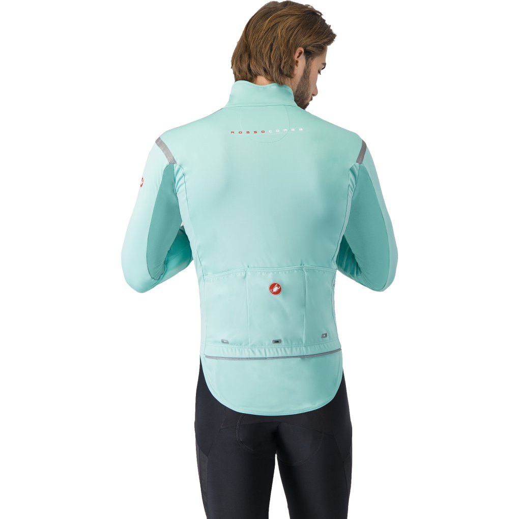 Castelli Perfetto RoS 3 Jacket Men - pool blue/black reflex 457