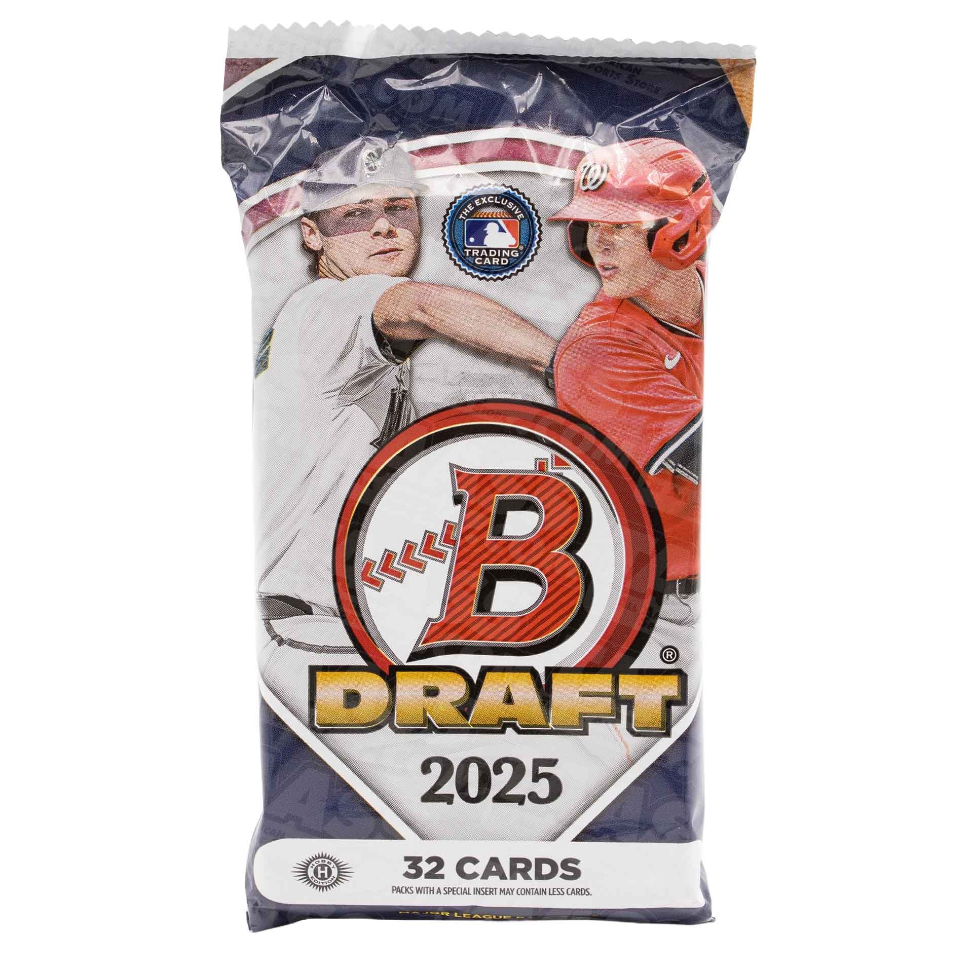 2025 Bowman Draft Baseball MLB Hobby Pack