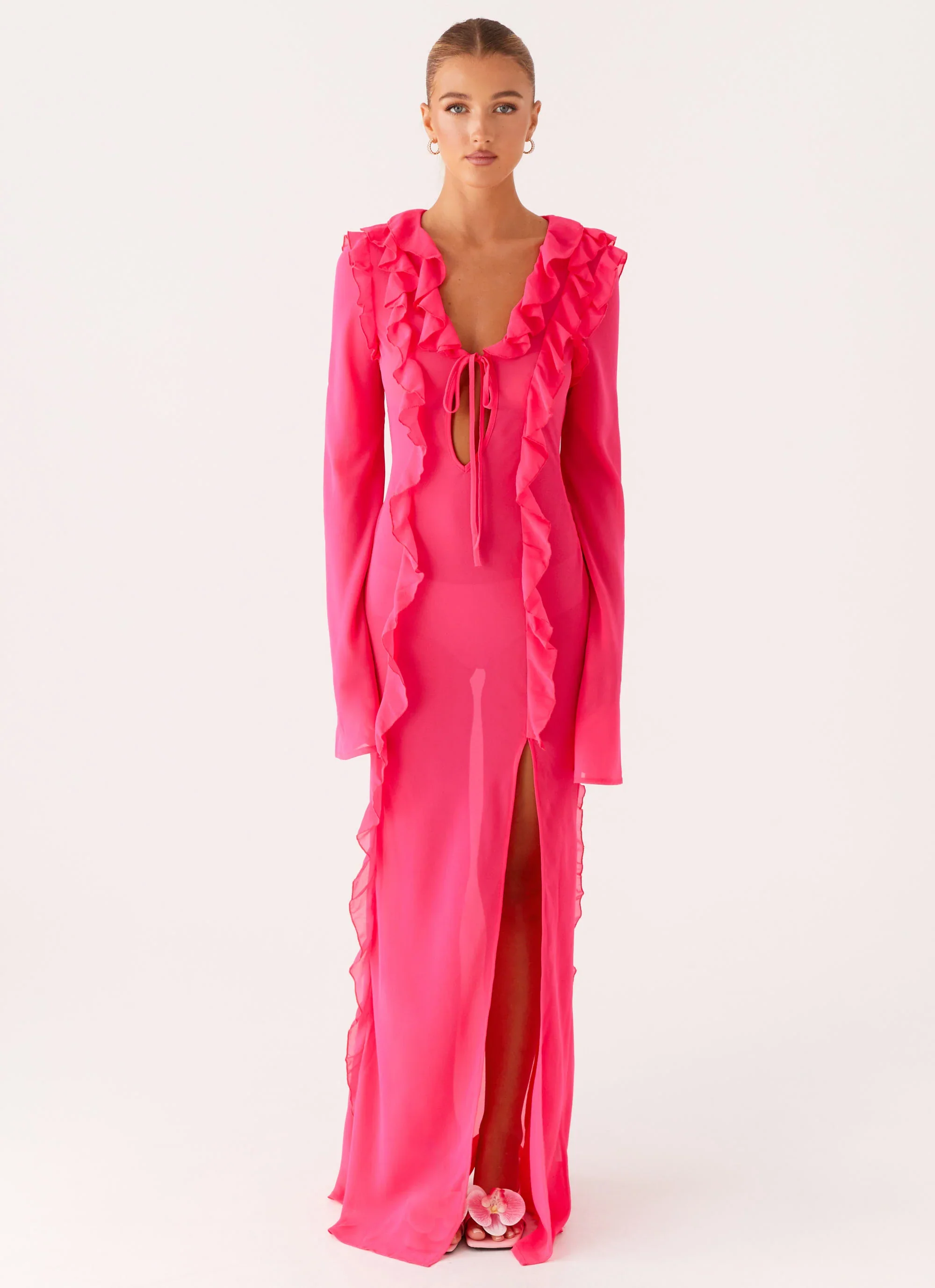 Charlize Maxi Dress - Pink