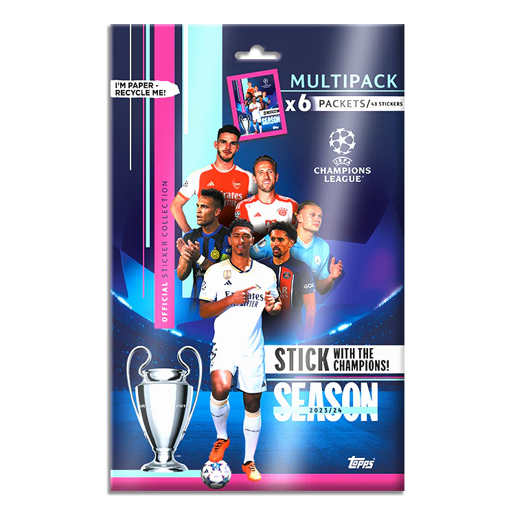 UEFA Champions League Stickers 23/24 - Multipack