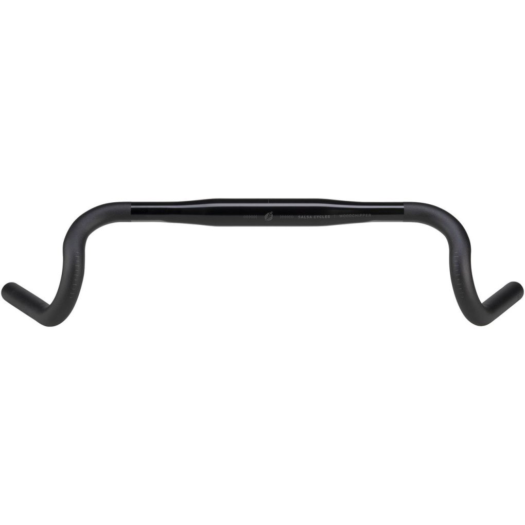 Salsa Woodchipper Deluxe - Offroad Drop Handlebar - 31.8 - hp black