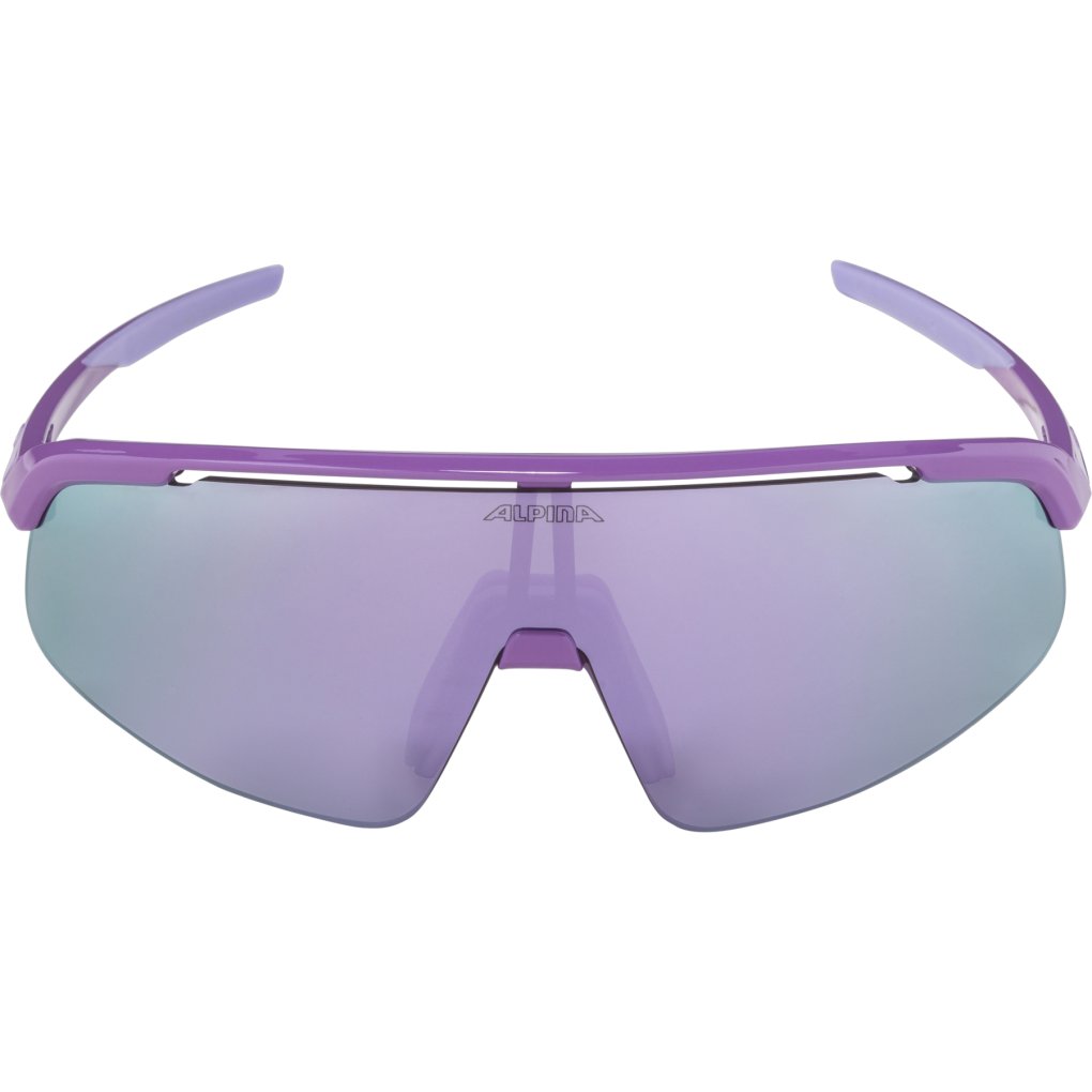 Alpina Turbo Pro Glasses Youth - berry gloss/mirror purple