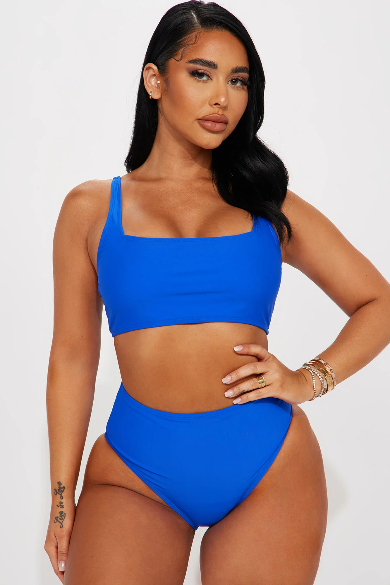 Maui Mix And Match Tank Bikini Top - Royal