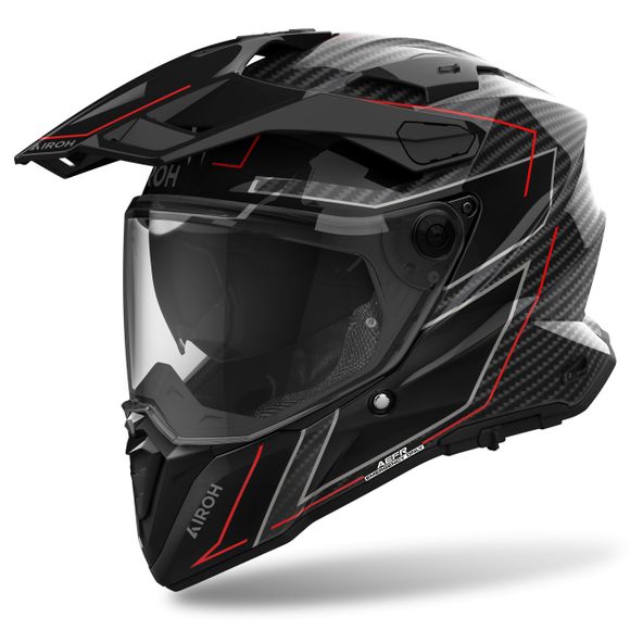 Casque intégral Airoh COMMANDER 2 - CARBON STYLISH - CarboneRef : AR1455