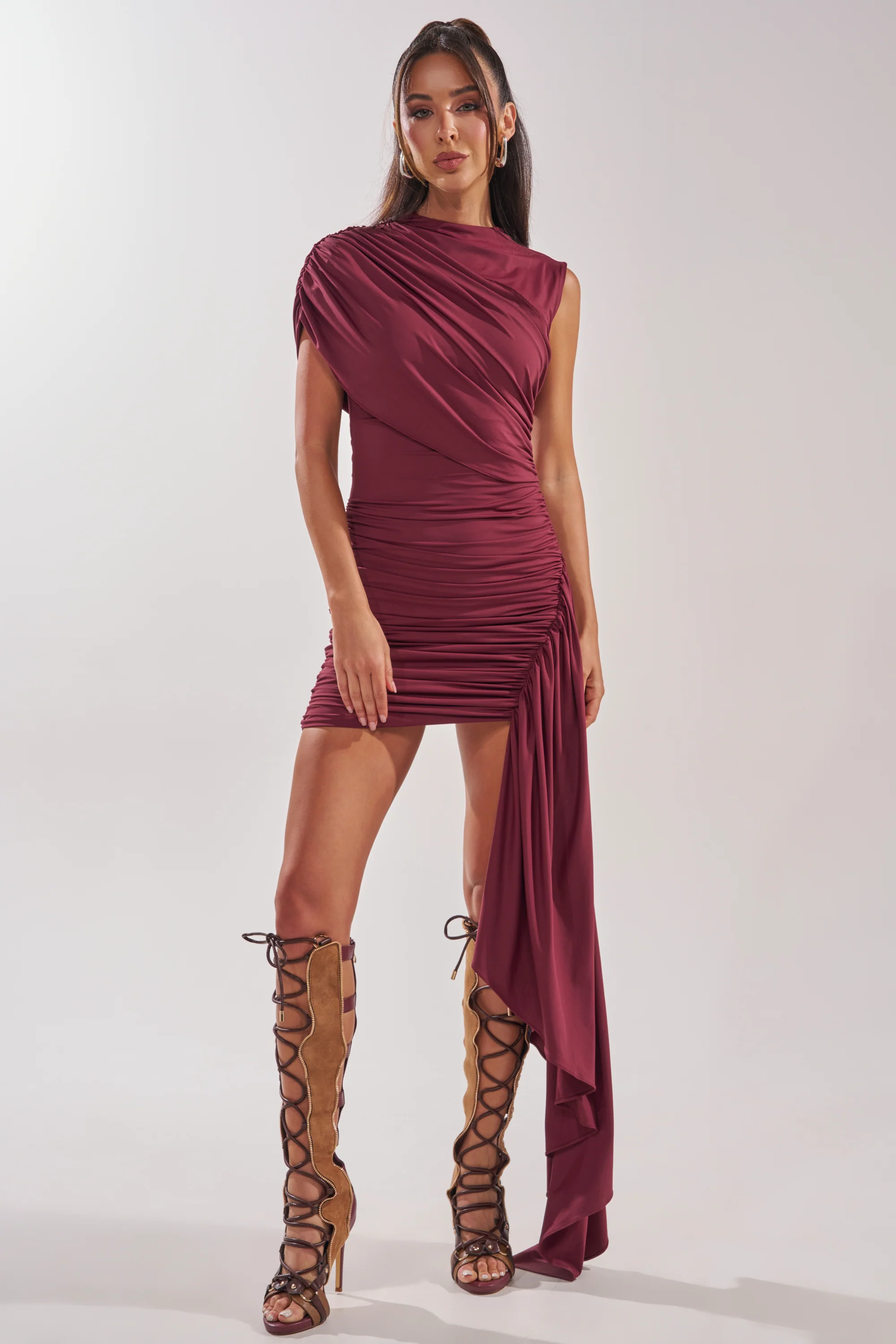 Wrap Me Up Mini Dress