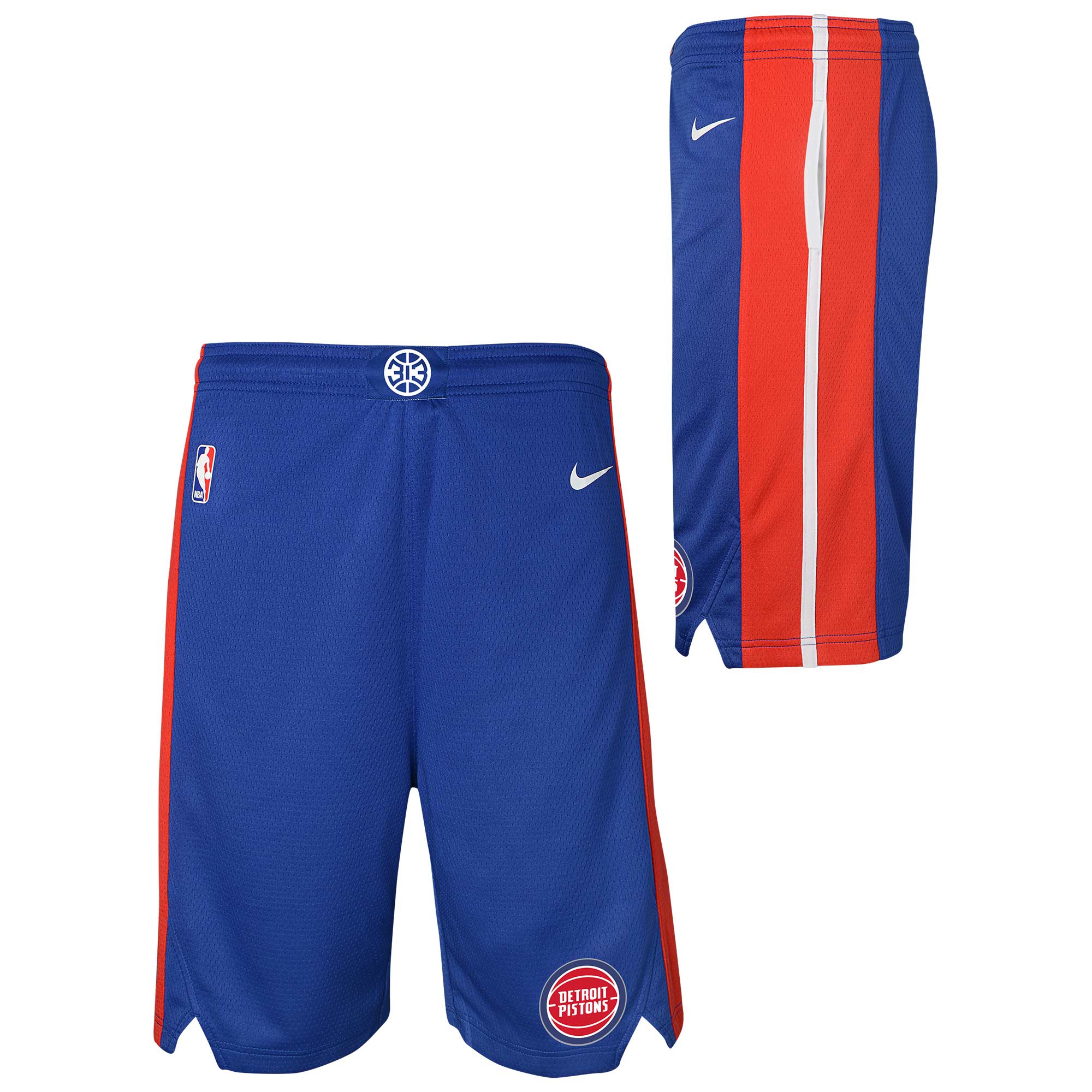 Detroit Pistons Nike Icon Swingman NBA Shorts (YOUTH)