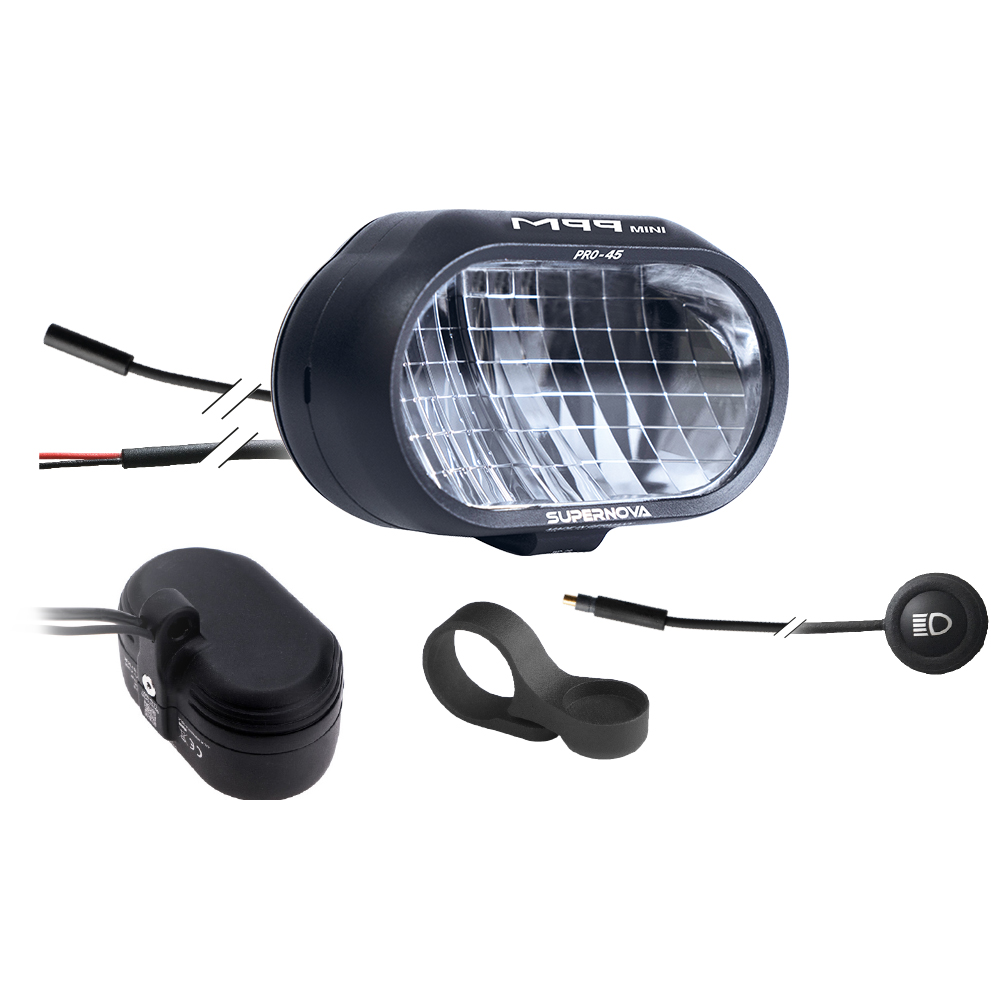 Supernova M99 Mini PRO E-Bike Front Light - E-45 - U-Series