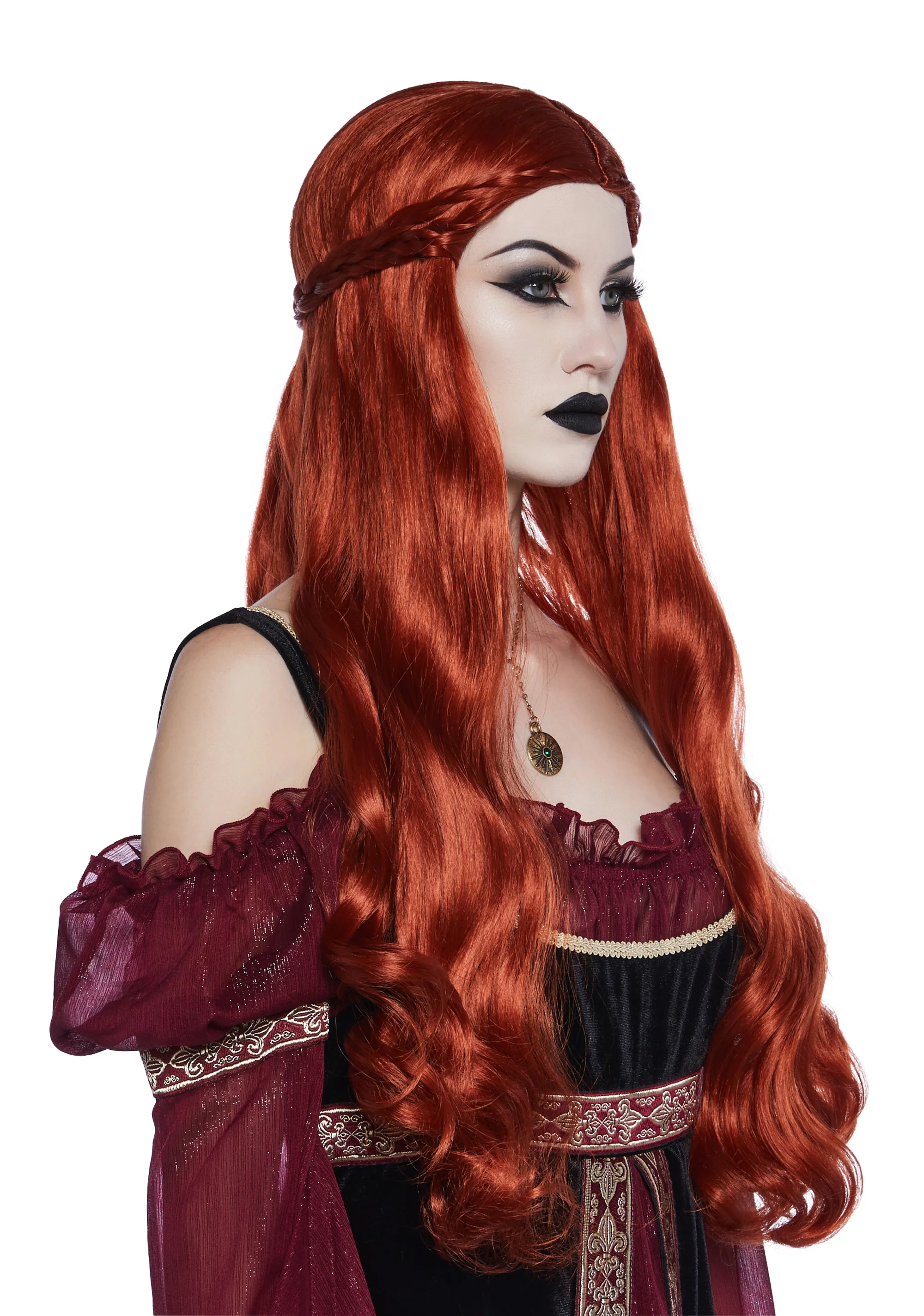 Faire Fables Renaissance Wig - Auburn