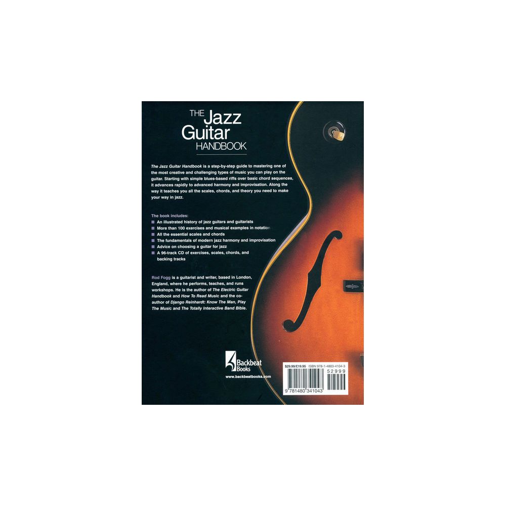 Backbeat Books The Jazz Guitar Handbook – Thomann Ireland