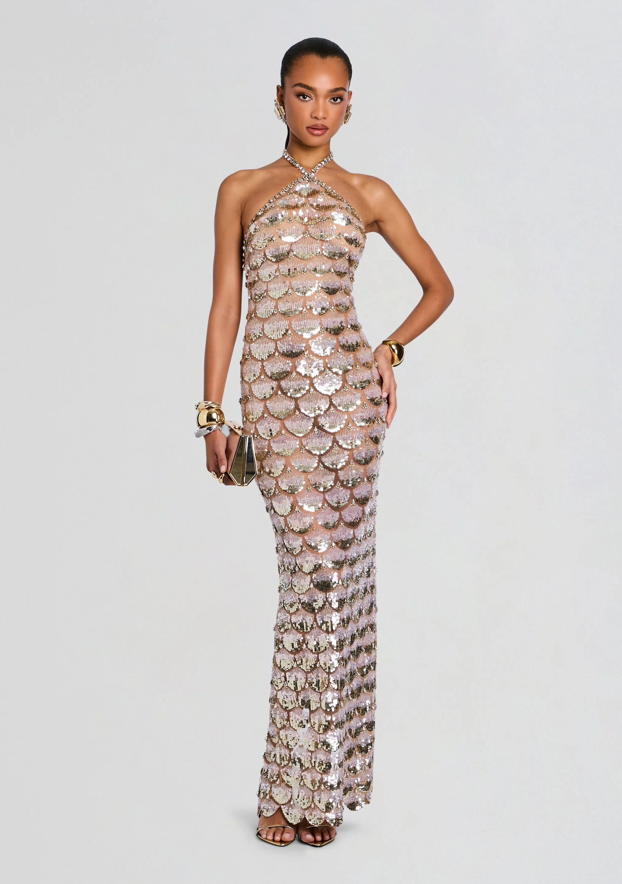 Genovia Embroidered Dress