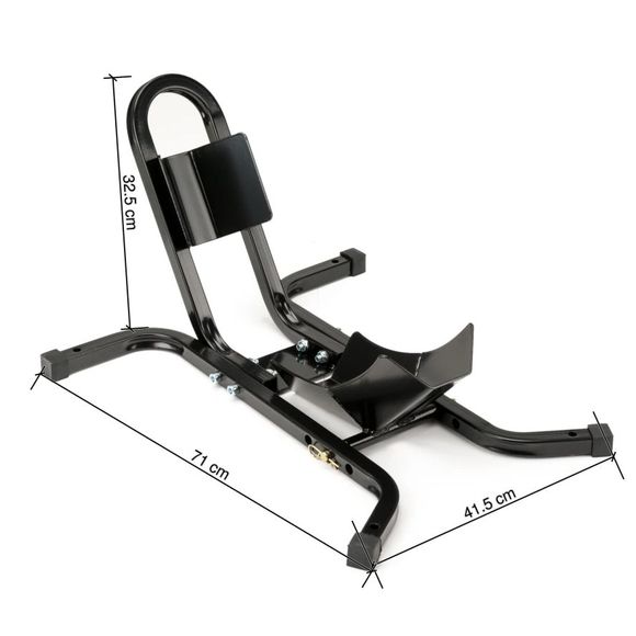 Puig Front Universal Wheel Chock - BlackRef: Pui1022 / 6071N