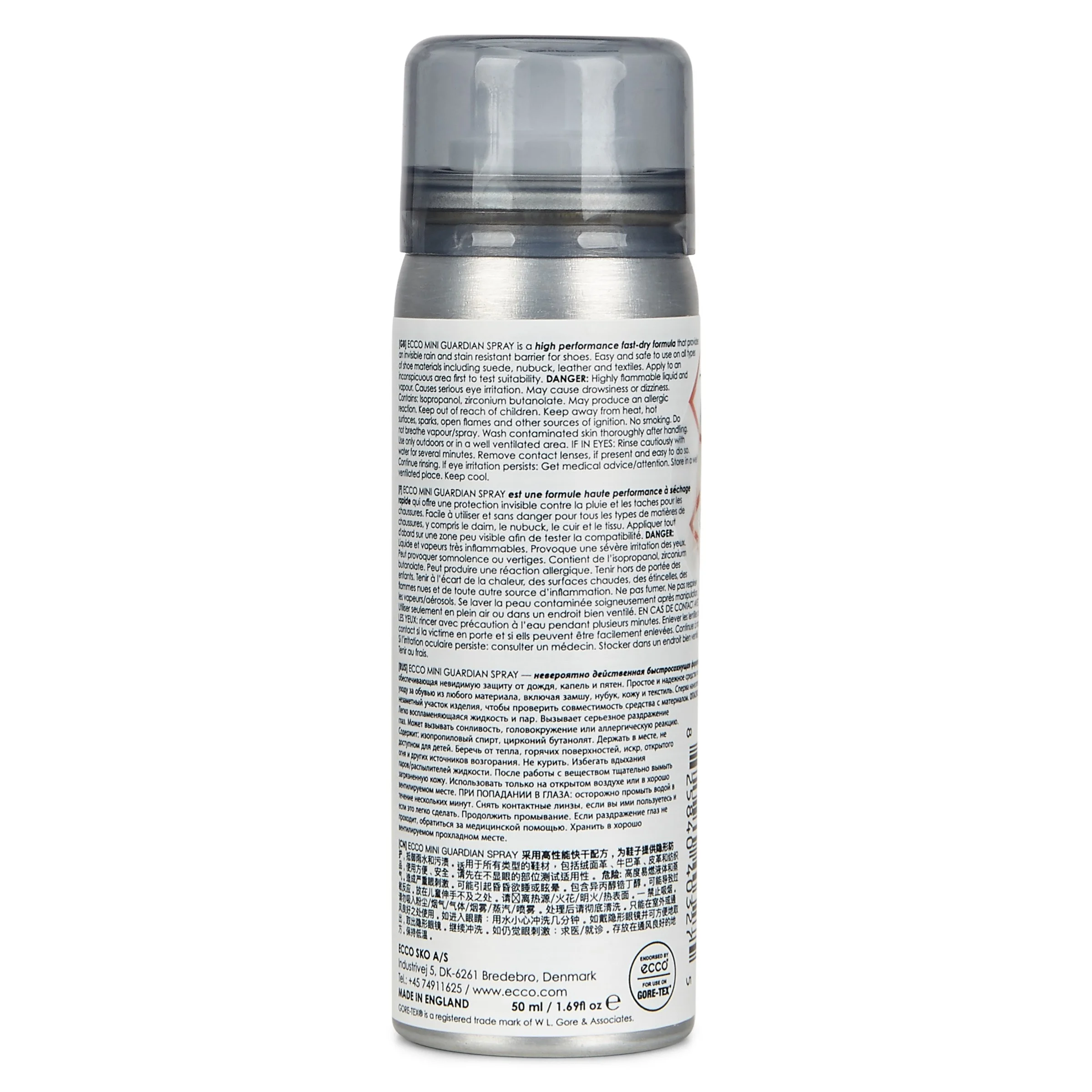 ECCO Mini Repel Wetterschutzspray Transparent 50 ml